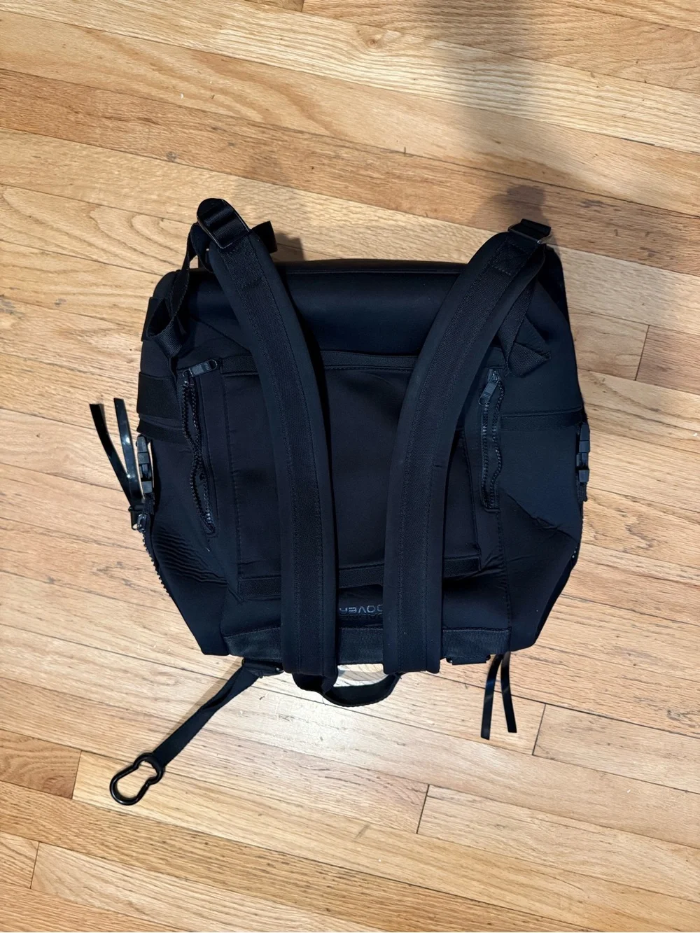 Dagne Dover Indi Black Neoprene Large Backpack